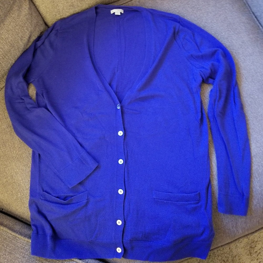GAP Blue Cardigan